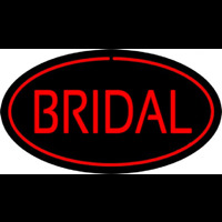 Bridal Block Oval Red Neonkyltti