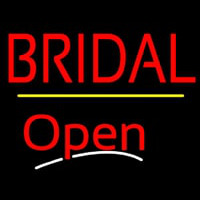 Bridal Block Yellow Line Open Neonkyltti
