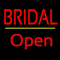 Bridal Yellow Line Open Neonkyltti
