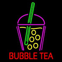 Bubble Tea With Glass Neonkyltti