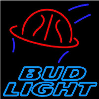 Bud Light Basketball Beer Sign Neonkyltti
