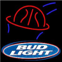 Bud Light Basketball Beer Sign Neonkyltti