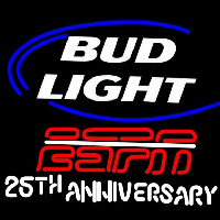 Bud Light ESPN Beer Sign Neonkyltti