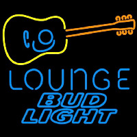 Bud Light Guitar Lounge Beer Sign Neonkyltti