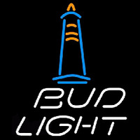 Bud Light Lighthouse Beer Sign Neonkyltti