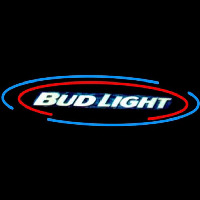 Bud Light Oval Large Beer Sign Neonkyltti