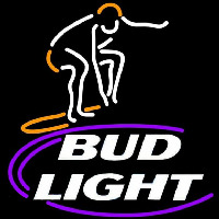 Bud Light Surfer Beer Sign Neonkyltti