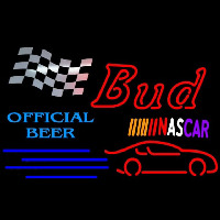 Bud NASCAR Official Neonkyltti