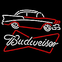 Budweiser 57 Chevy Neonkyltti