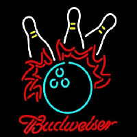 Budweiser Bowling Neonkyltti