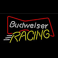 Budweiser Bowtie Racing Neonkyltti