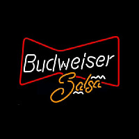 Budweiser Bowtie Salsa Neonkyltti