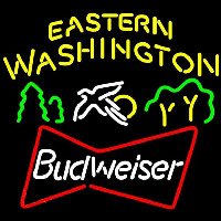 Budweiser Eastern Washington Neonkyltti