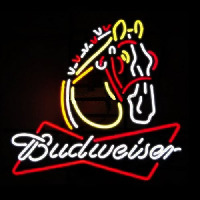Budweiser Horsehead Neonkyltti