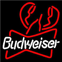 Budweiser Lobster Beer Sign Neonkyltti