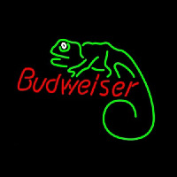 Budweiser Louie Lizard Neonkyltti