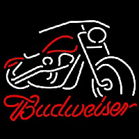 Budweiser Motorcycle Neonkyltti