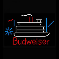 Budweiser Riverboat Beer Light Neonkyltti