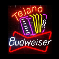 Budweiser Tejano Handcrafted Beer bar Neonkyltti