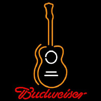Budweiser Wall Guitar Beer Sign Neonkyltti