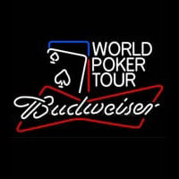 Budweiser World Poker Tour Neonkyltti