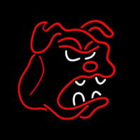 Bull Dog Logo Neonkyltti