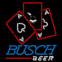 Busch Ace And Poker Beer Sign Neonkyltti