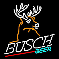 Busch Deer Beer Sign Neonkyltti