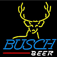 Busch Deer Buck Beer Sign Neonkyltti