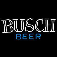 Busch Double Stroke Word Beer Sign Neonkyltti