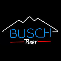 Busch Mountain Beer Sign Neonkyltti