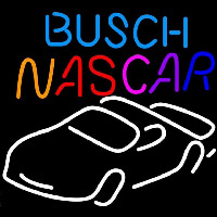 Busch Nascar Beer Sign Neonkyltti