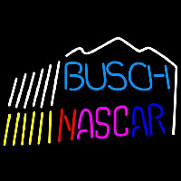 Busch Nascar mountain Beer Sign Neonkyltti