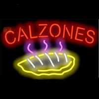 CALZONES FOOD Neonkyltti