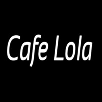 Cafe Lola Neonkyltti