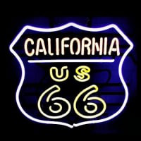California Route 66 Avoinna Neonkyltti