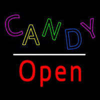 Candy Open White Line Neonkyltti