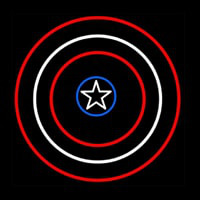 Captain America Shield Neonkyltti