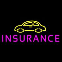 Car Logo Auto Insurance Logo Neonkyltti