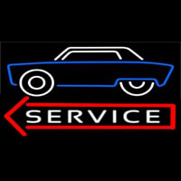 Car Logo Service Neonkyltti