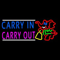 Carry In Carry Out With Elephant Neonkyltti