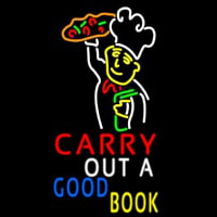 Carry Out A Good Book Neonkyltti
