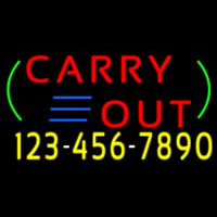 Carry Out With Phone Number Neonkyltti