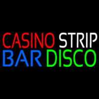 Casino Strip Bar Disco Neonkyltti