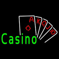 Casino With Cards Neonkyltti