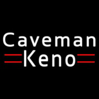 Caveman Keno 1 Neonkyltti