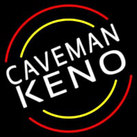 Caveman Keno 5 Neonkyltti