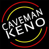 Caveman Keno Neonkyltti