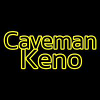 Caveman Keno Neonkyltti