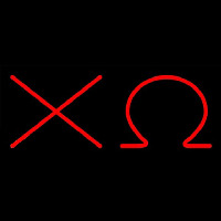 Chi Omega Neonkyltti